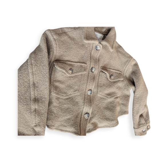 Wilfred Free The Ganna Cropped Shirt Jacket Wool - Picture 6 of 10